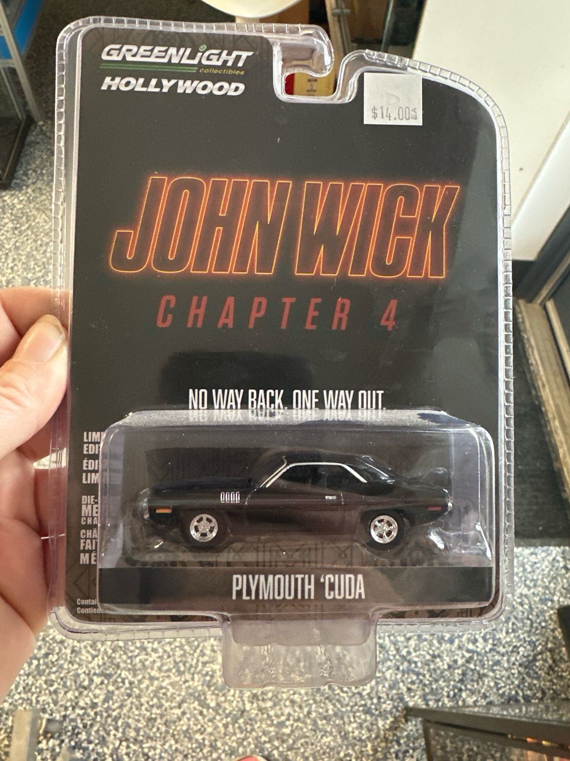 John Wick Chapter 4 Plymouth Cuda