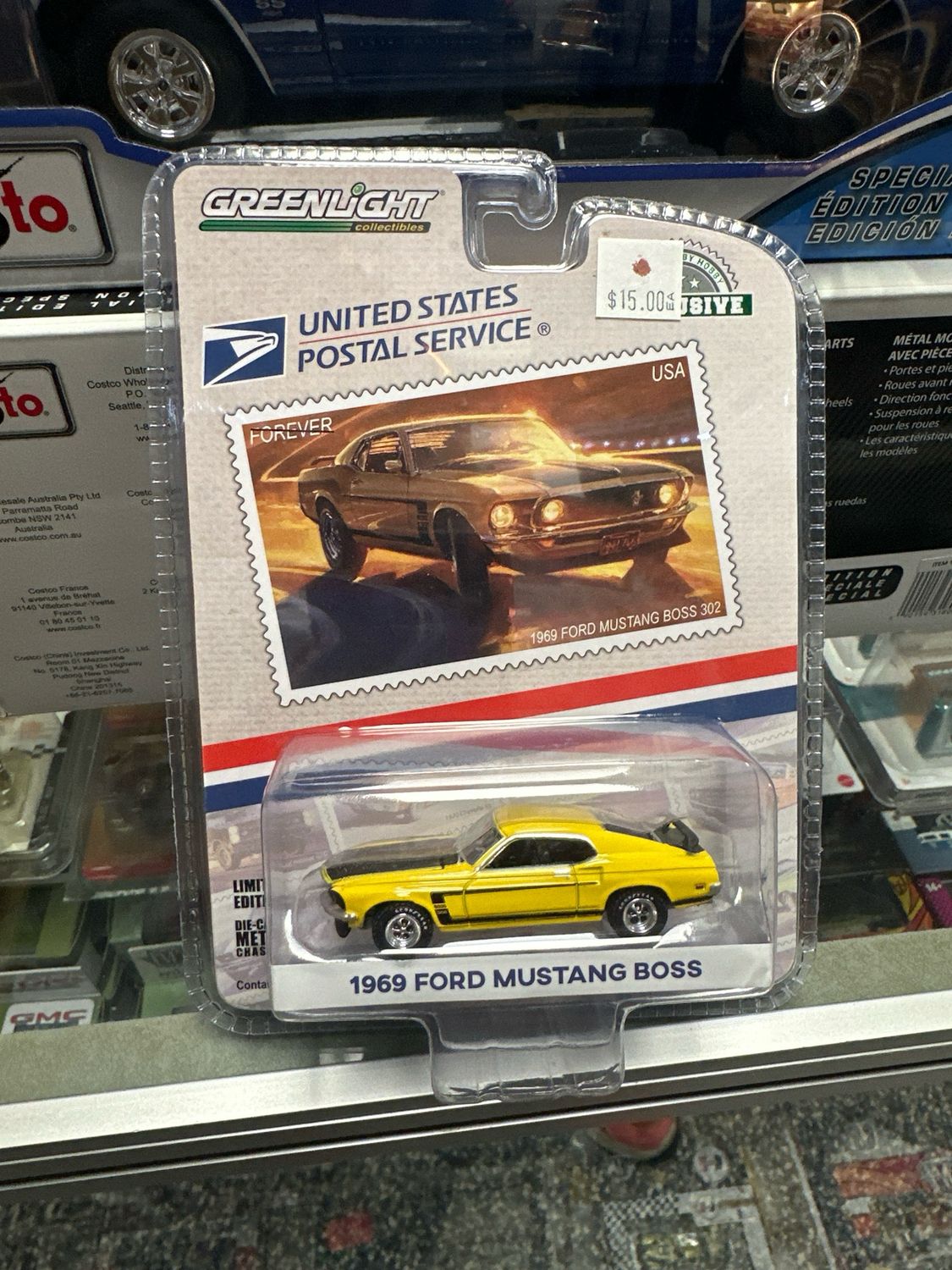 US Postal Service 1969 Ford Mustang Boss