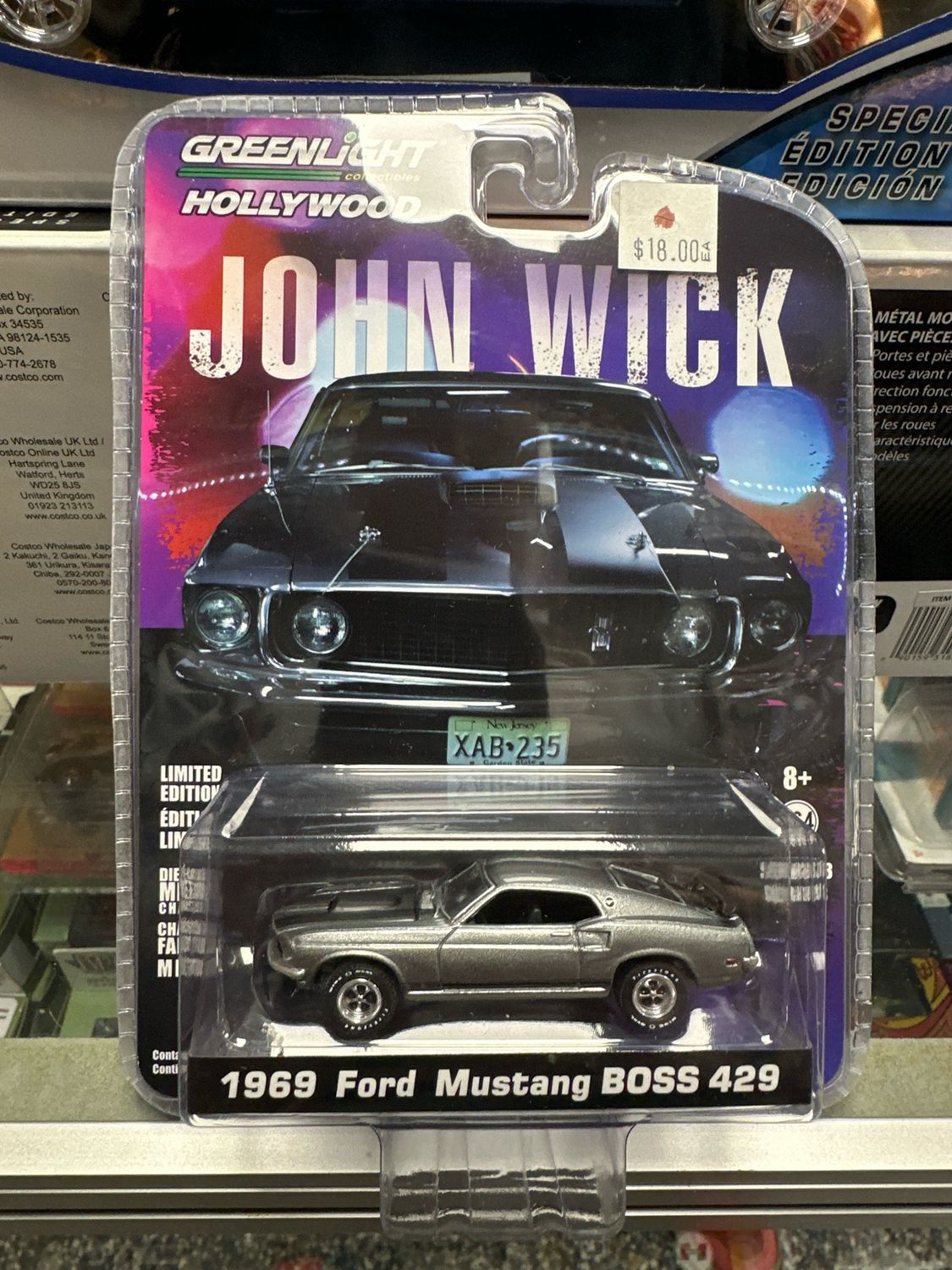John Wick 1969 Ford Mustang BOSS 429