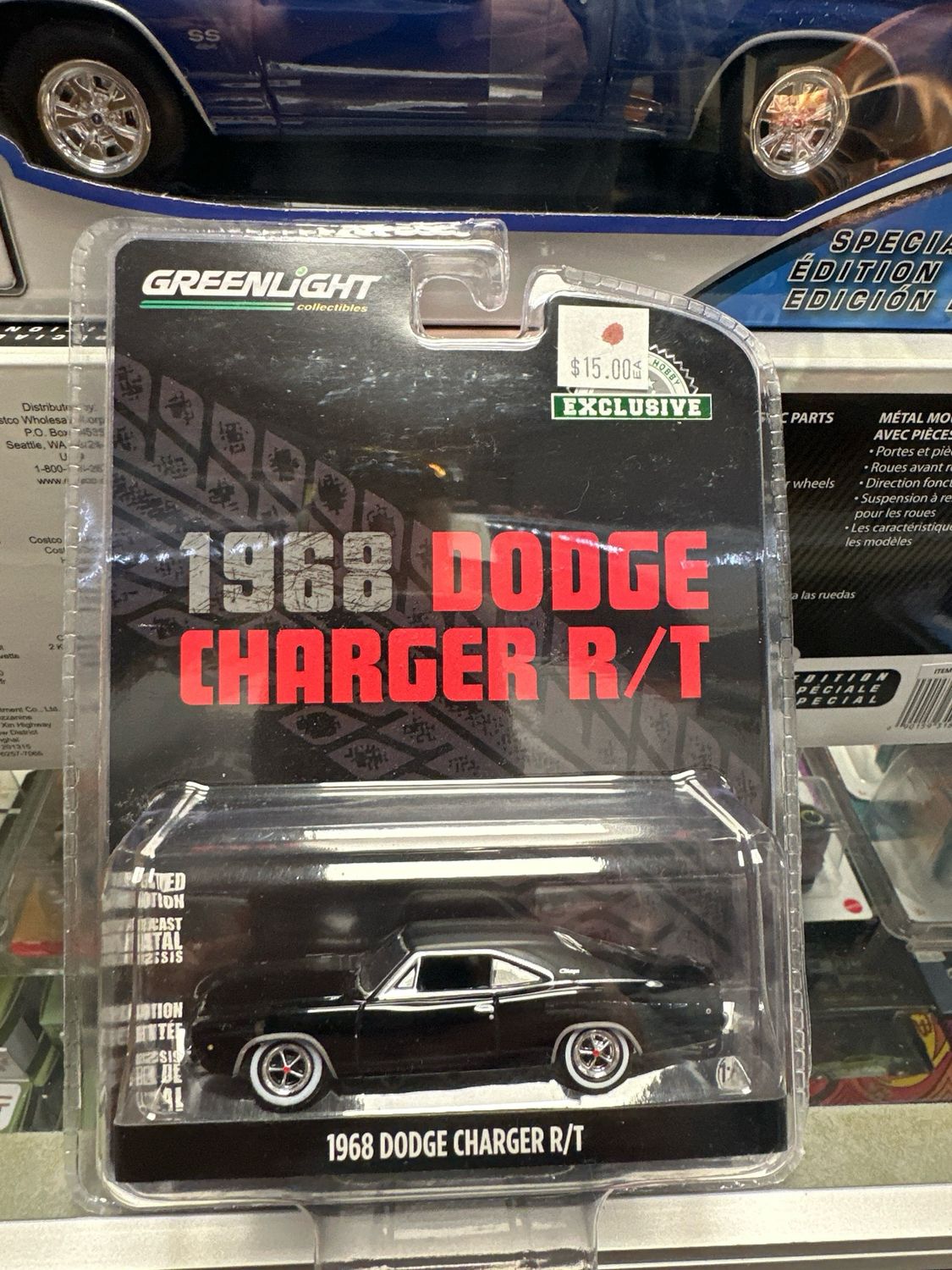 1968 Dodge Charger R/T Black