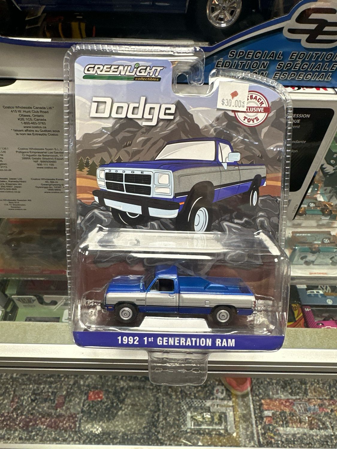1992 Dodge Ram Blue/silver