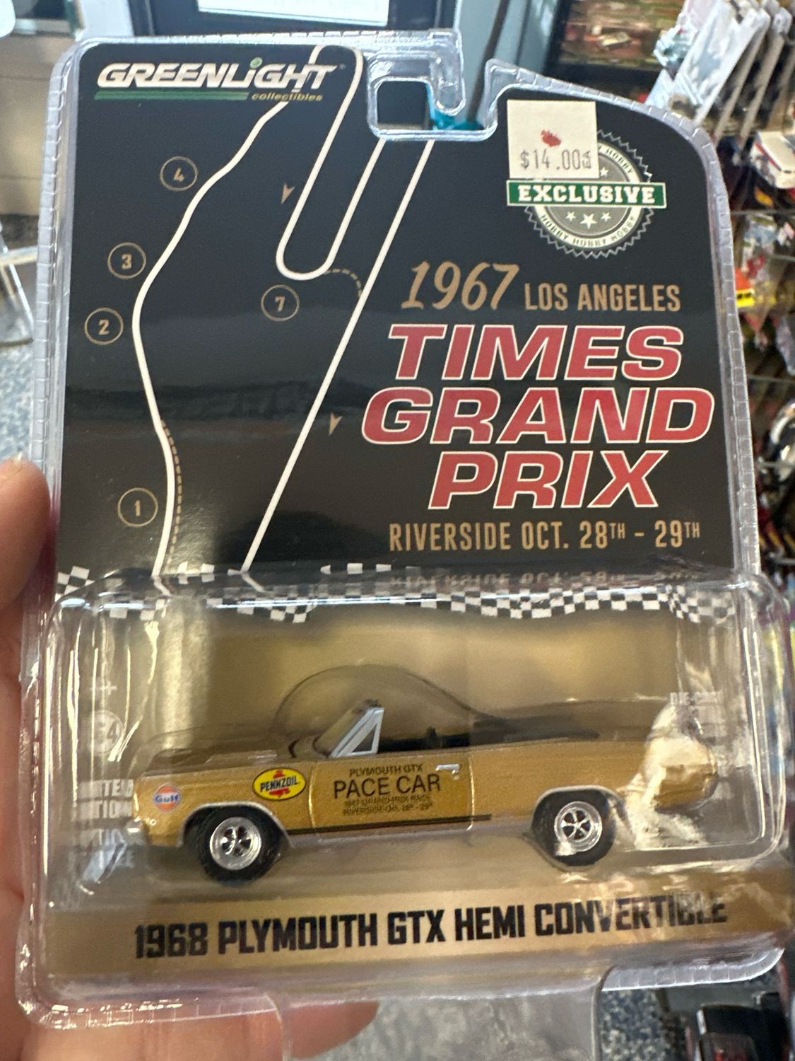 Times Grand Prix 1968 Plymouth GTX Hemi