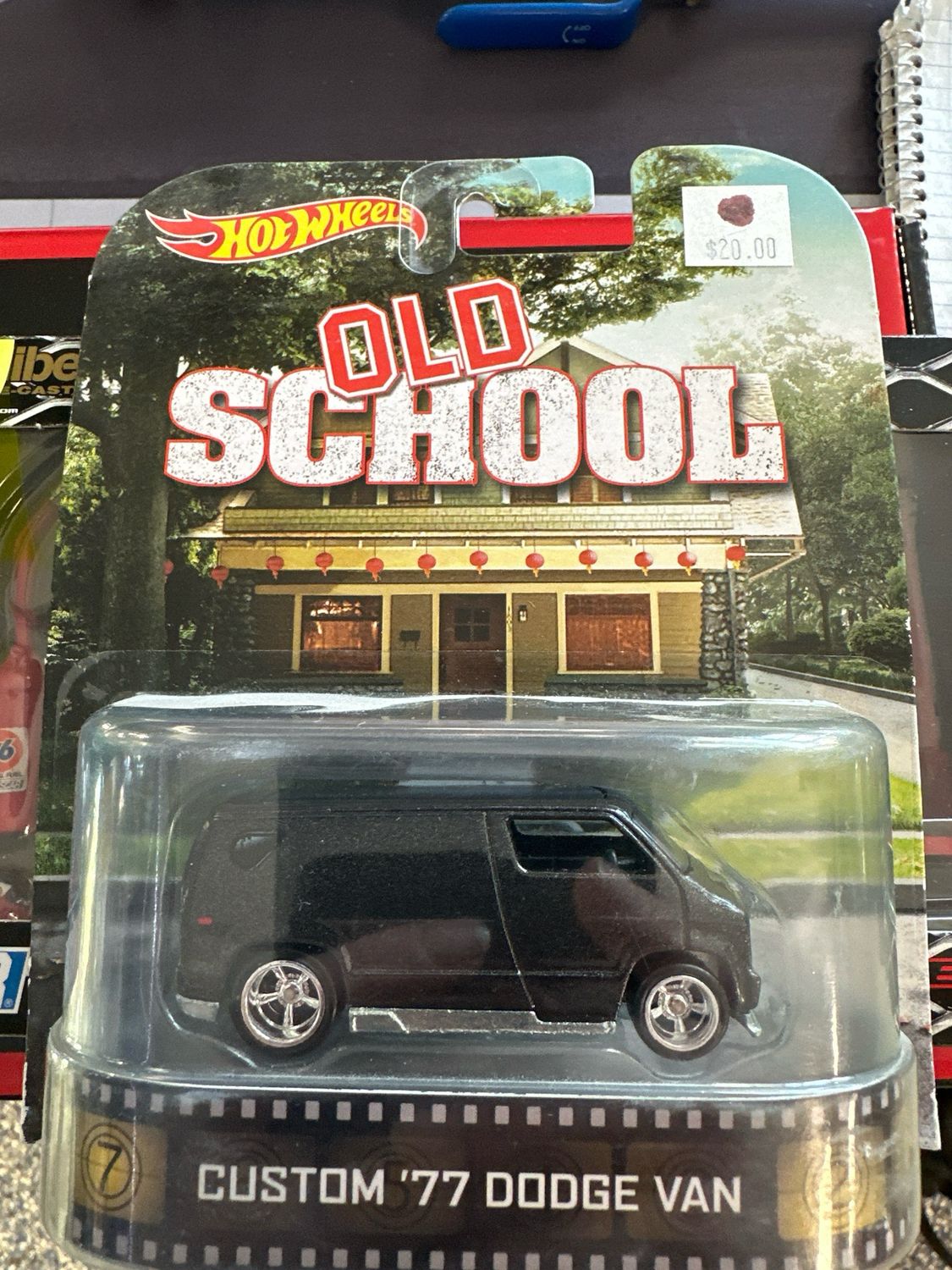 Old School Custom 77 Dodge Van