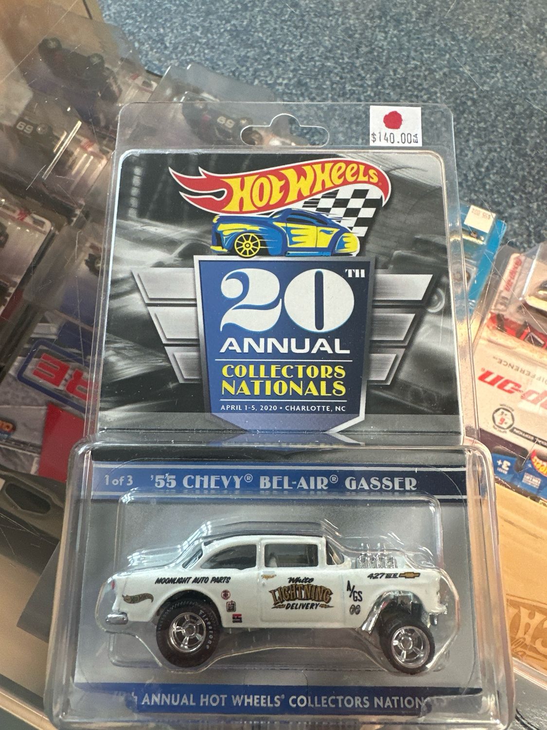 HW 20TH ANNUAL COLLECTORS NATIONAL 55 BEL AIR