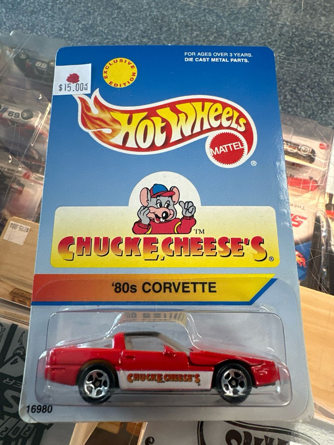 Hw Chuck Cheese 80 Corvette