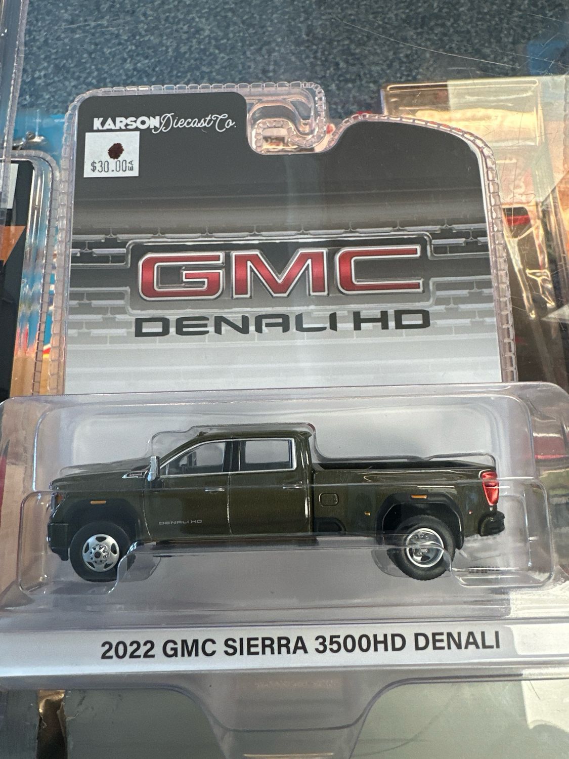 Greenlight GMC 3500HD Denali OLIVE