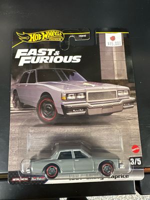 HW Premium Fast &amp; Furious 1987 Chevy Caprice