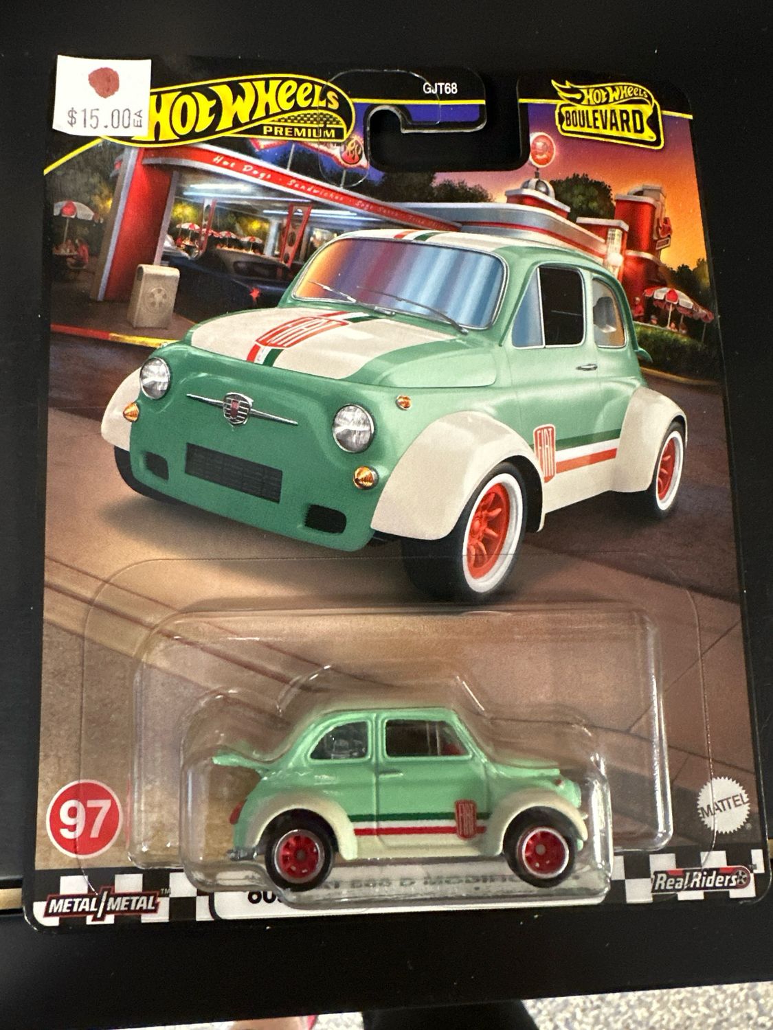Hot Whhels Boulevard 97 Fiat