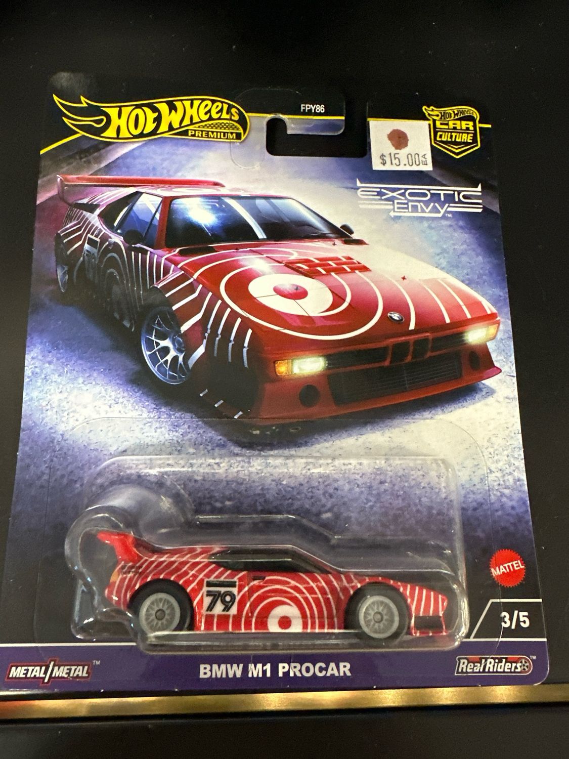 Hotwheels Car Culture Bmw M1 Procar
