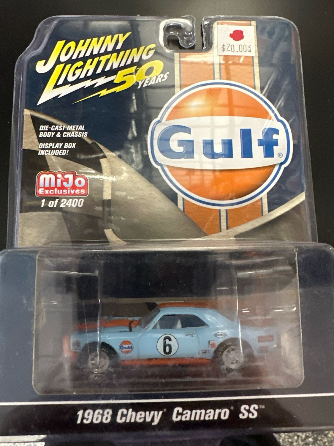 Gulf 68 Chevy Camero