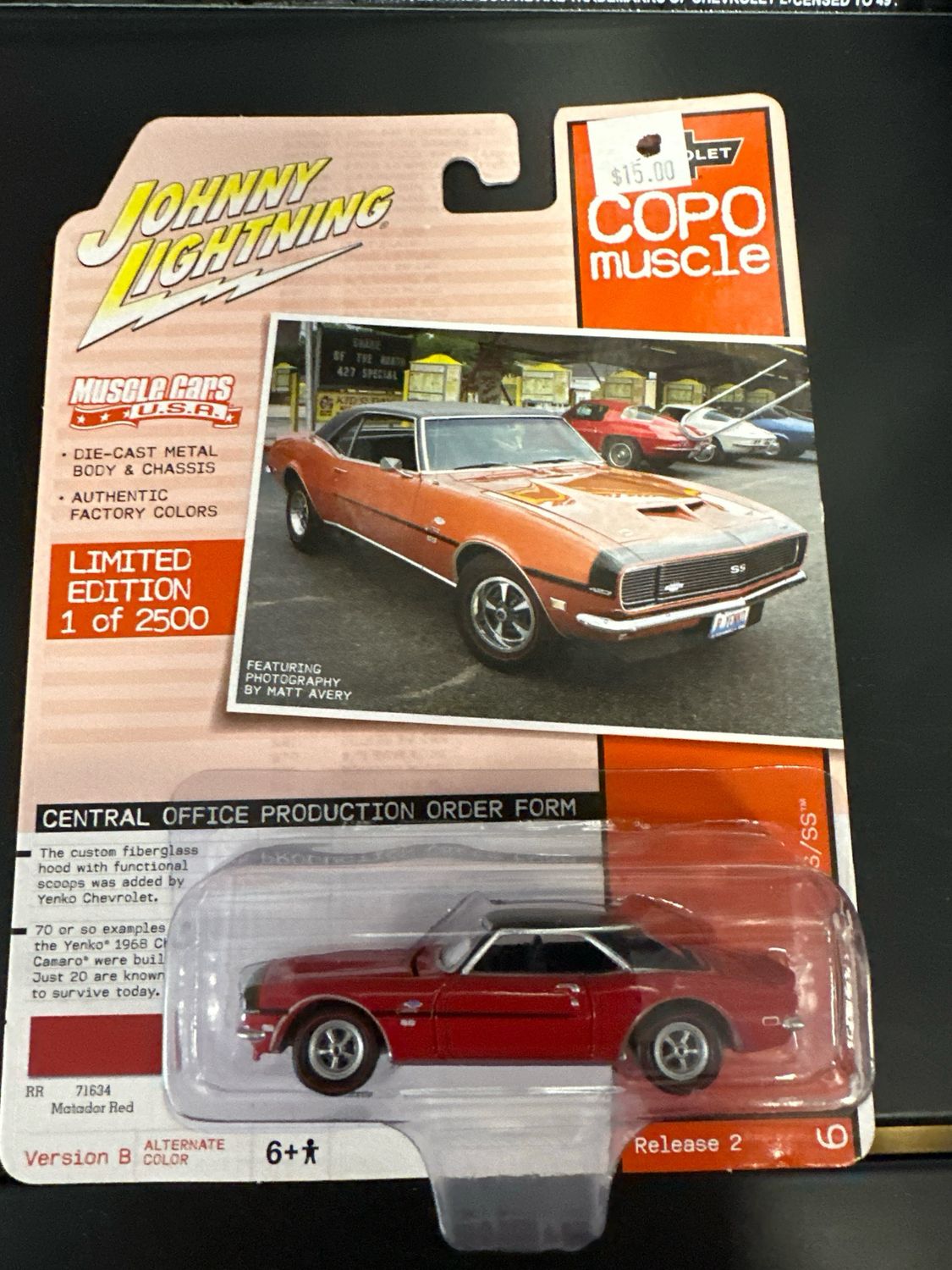 Copo Red Camero