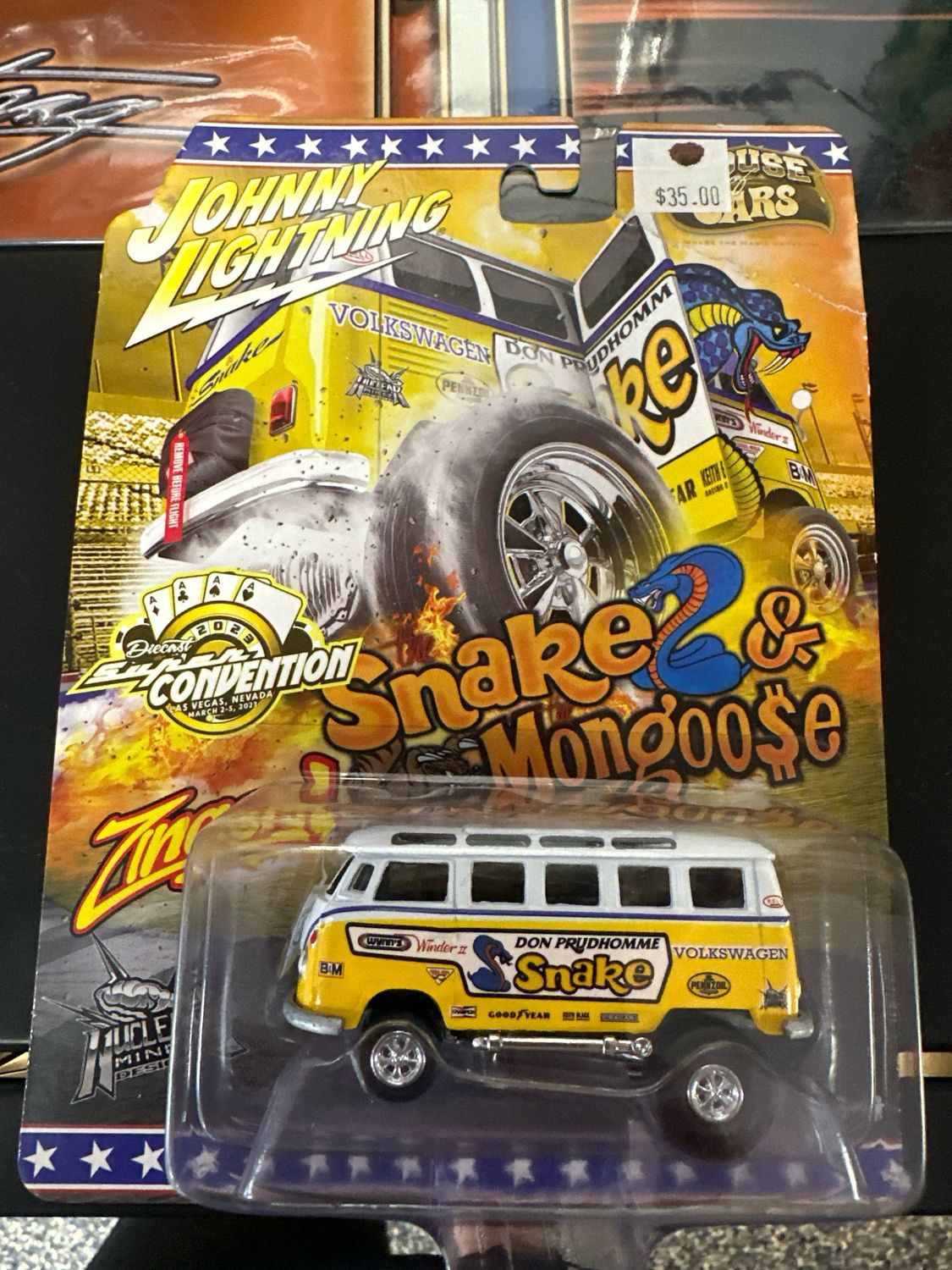 Snake And Mongoose Yellow