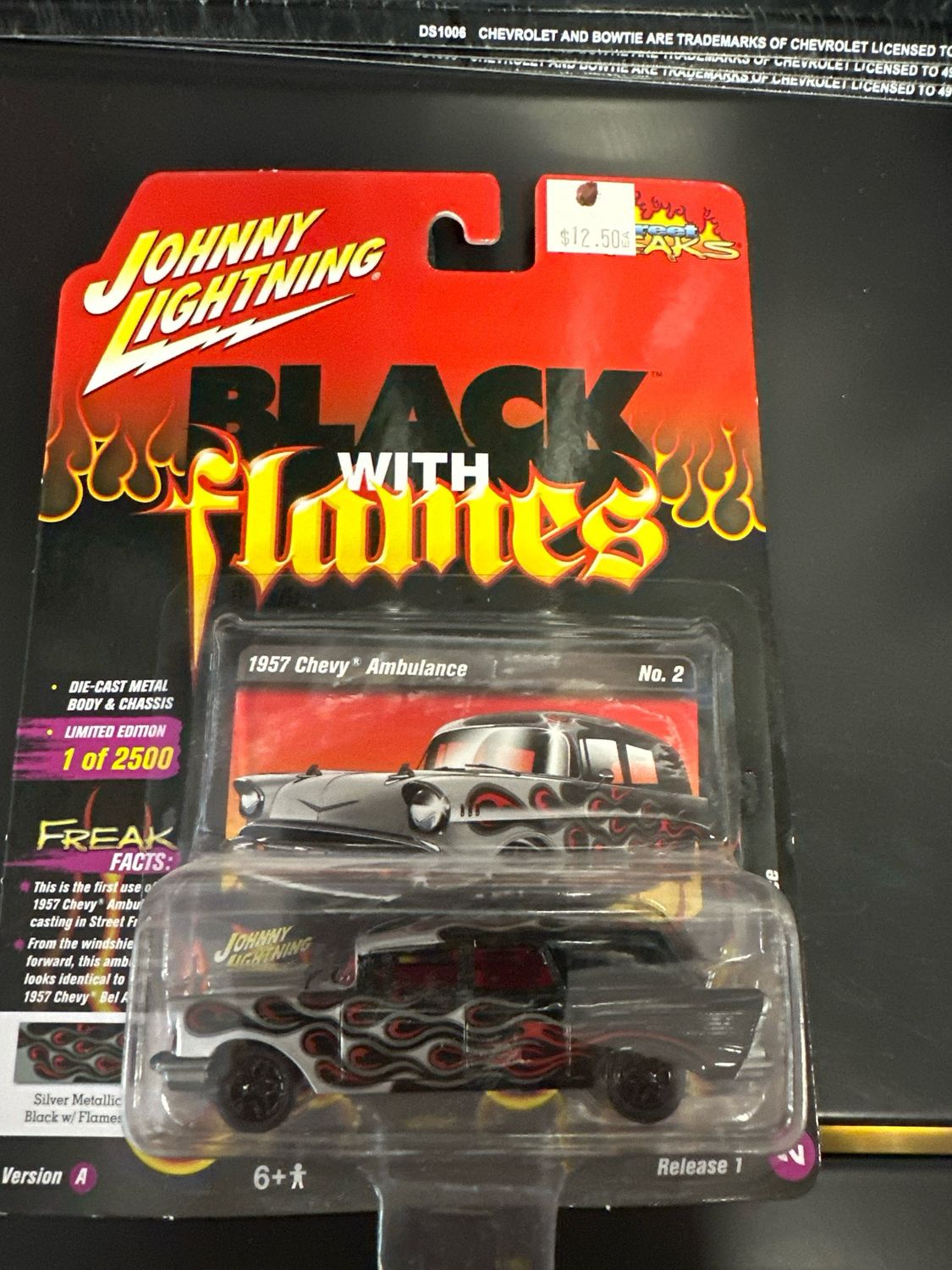 Black Flames57 Chevy
