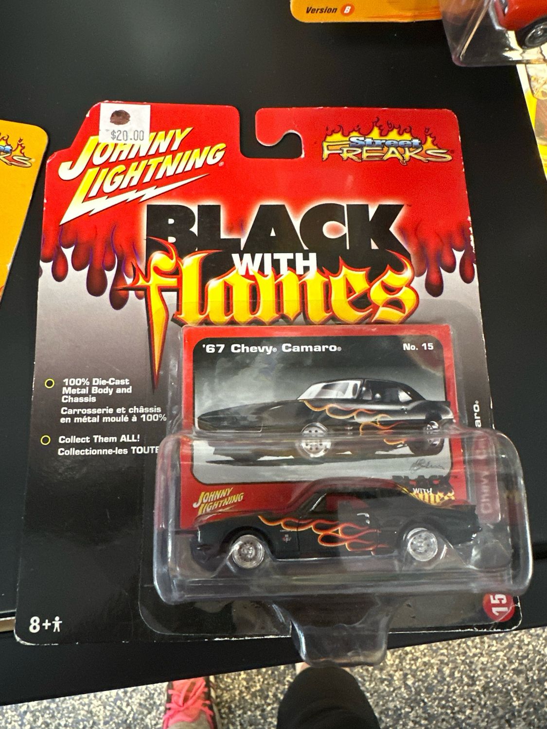 Black Flames 67 Camero