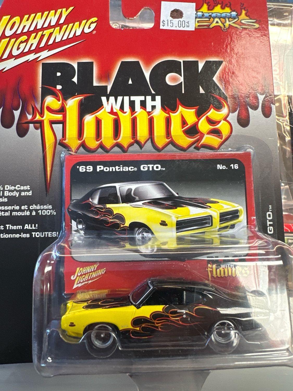 Black With Flames 69 GTO