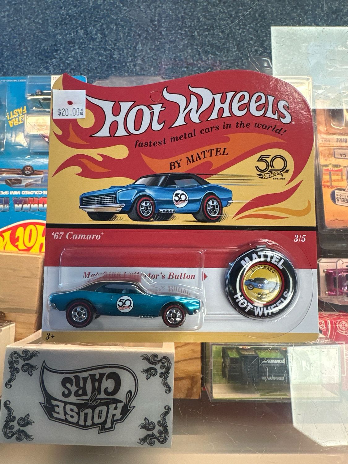 Hotwheels 50th Anniversary 67 Camaro