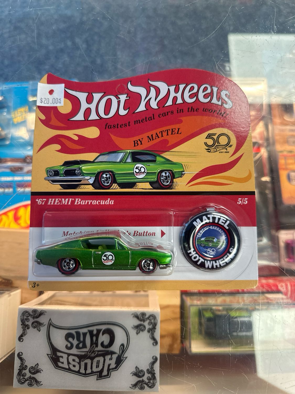 Hotwheels 50th Anniversary 67 Hemi Barracuda