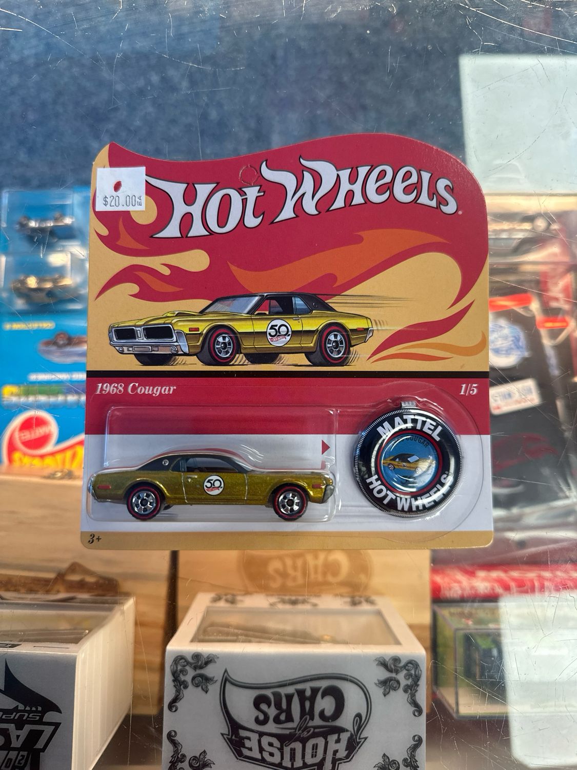 Hotwheels 50th Anniversary 1968 Mercury Cougar