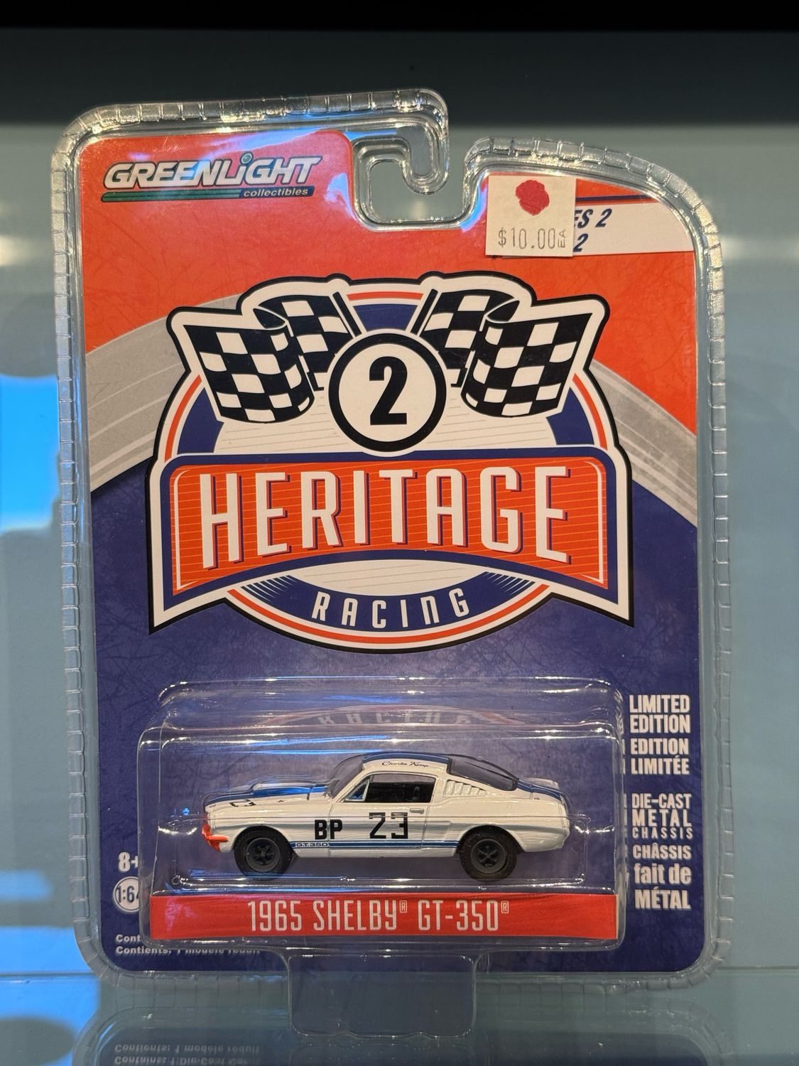 Heritage Racing 1965 Shelby GT 350 WHITE