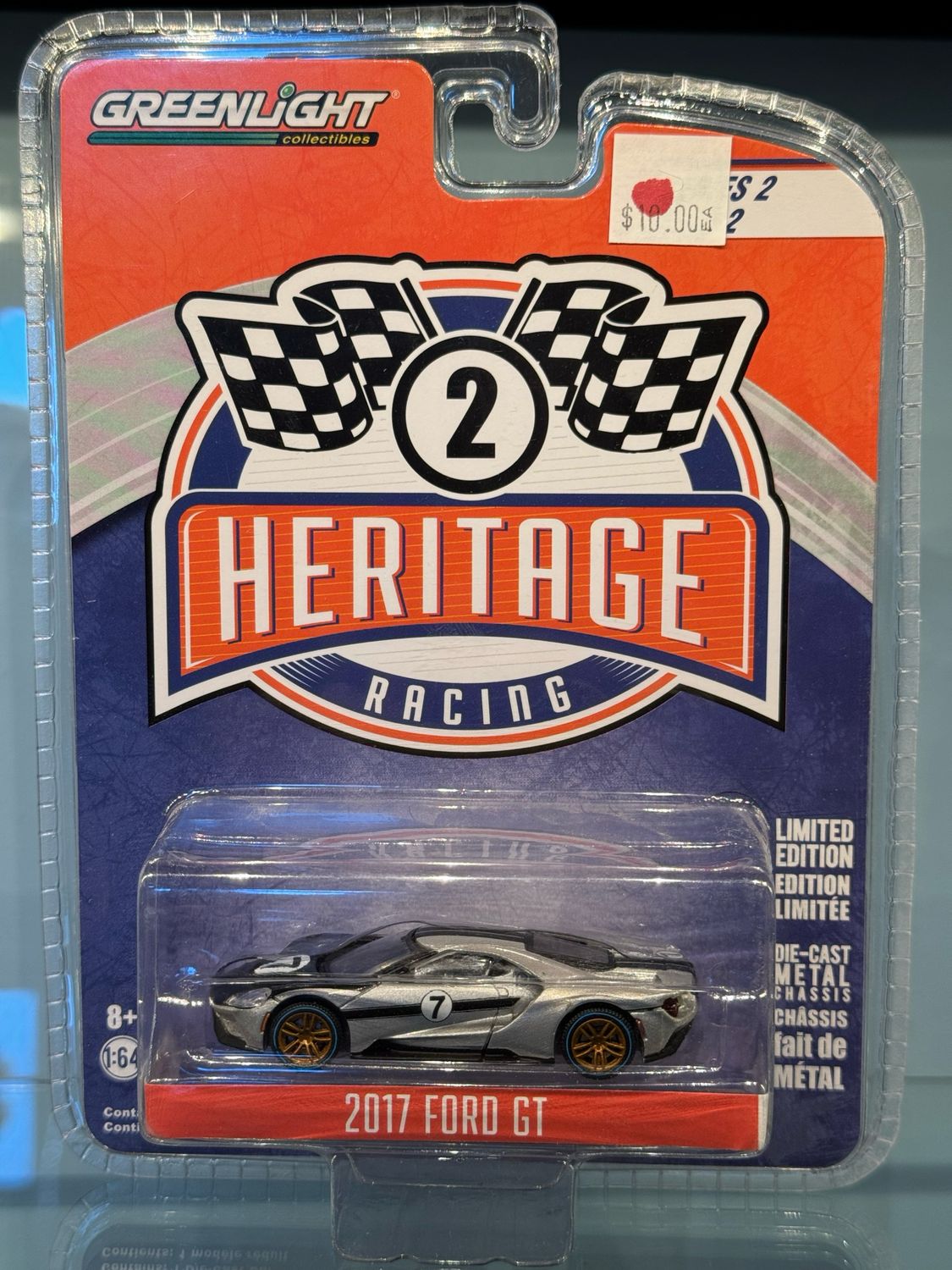 Heritage Racing 2017 Ford GT SILVER #7