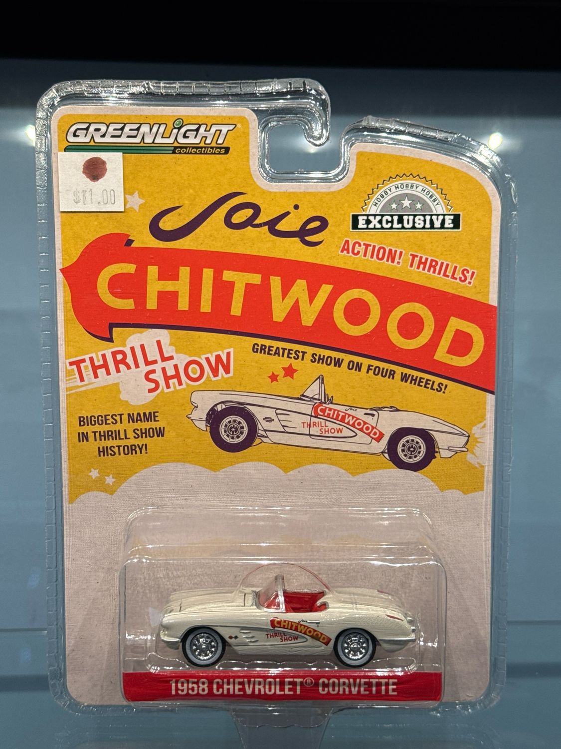 Joie Chitwood 1958 Chevrolet Corvette