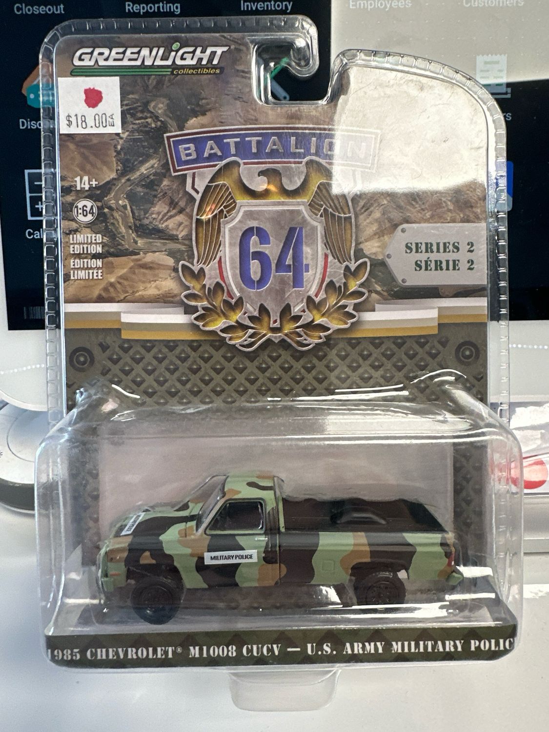 Battalion 64 85 Chevy M1008 Truck