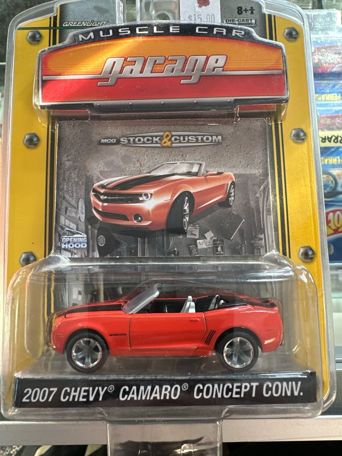 Muscle Car 2007 Camero Orange