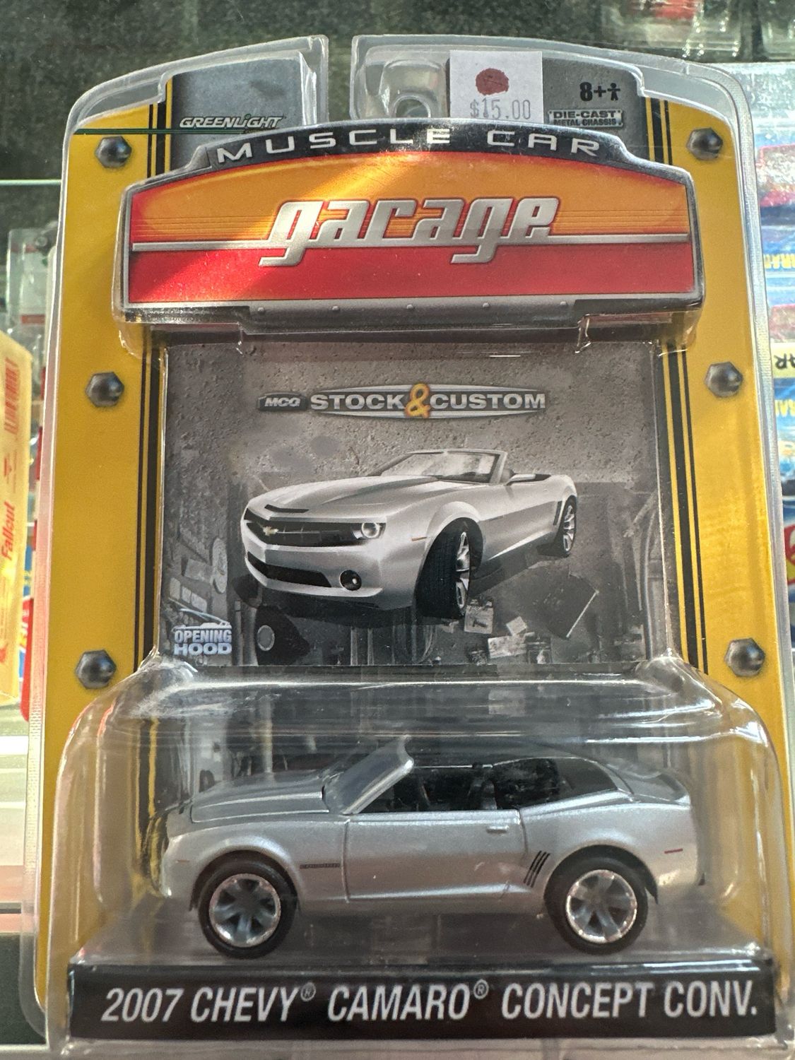 Muscle Car 2007 Camero Silver