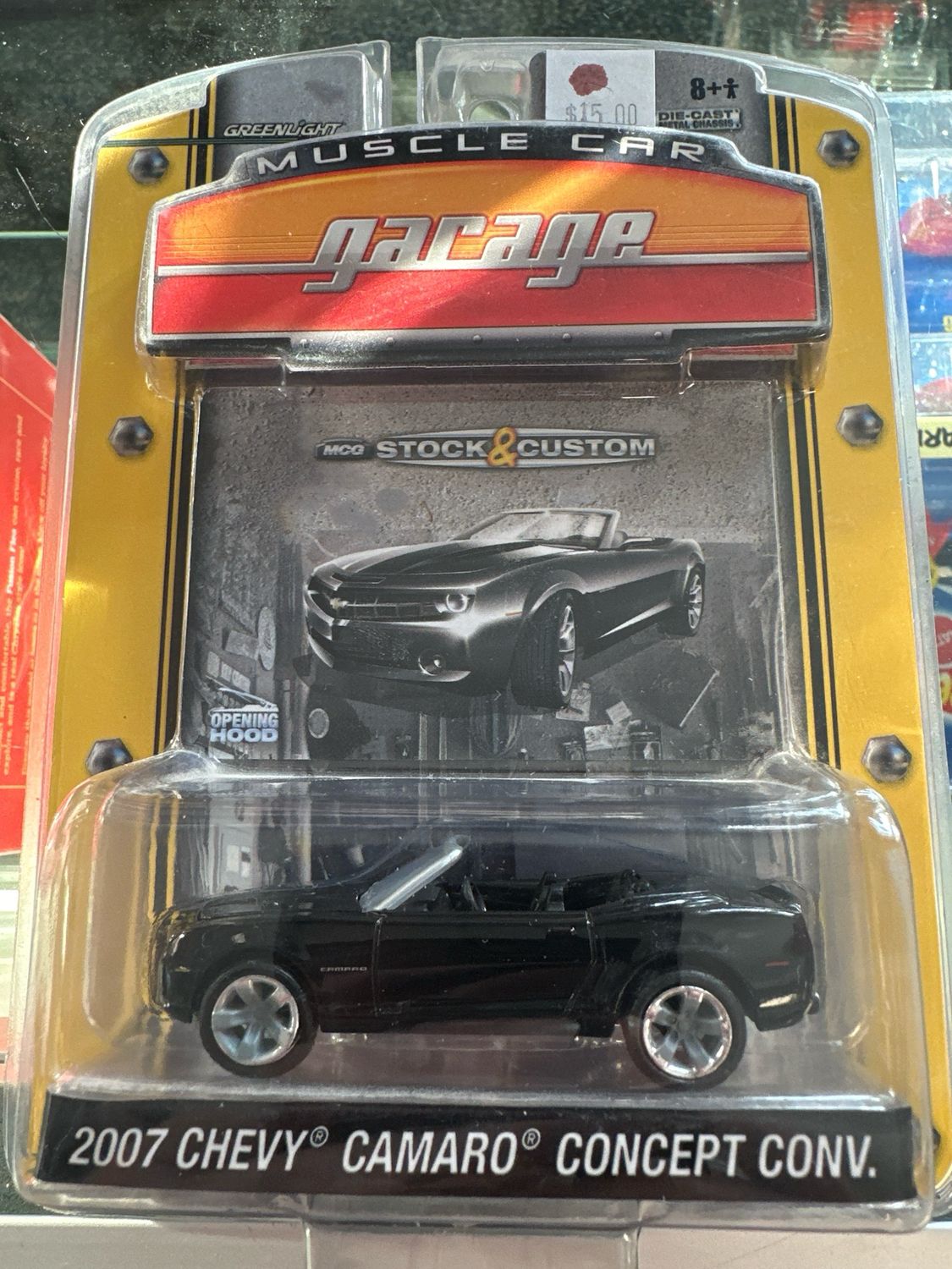 Camero Muscle Garage. Black