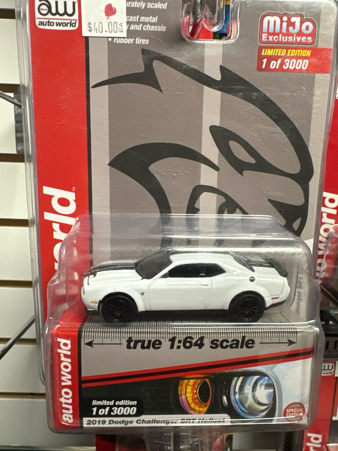 2019 Dodge Challenger SRT Hellcat WHITE