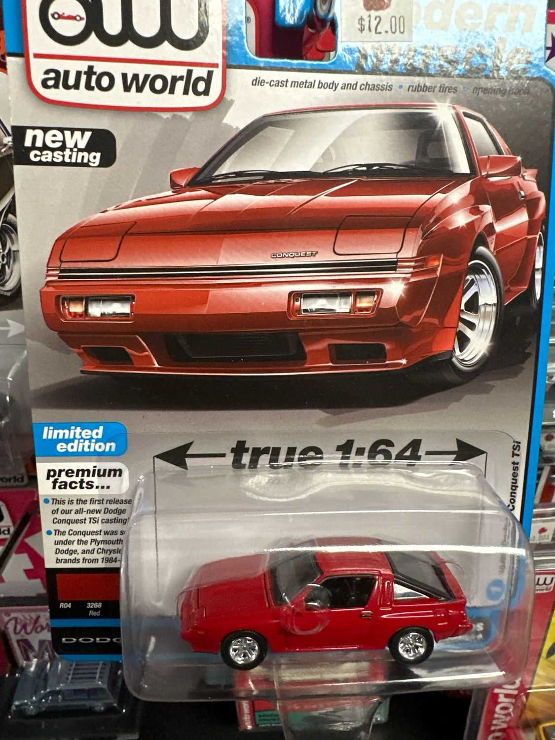 86 Dodge Red