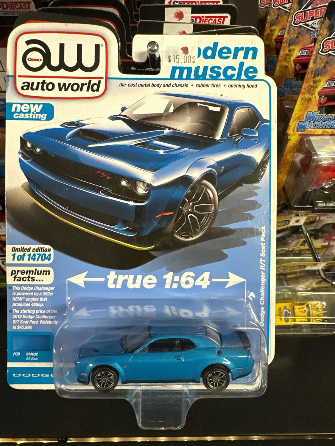 2019 Dodge Challenger R\T Scat Pack BLUE