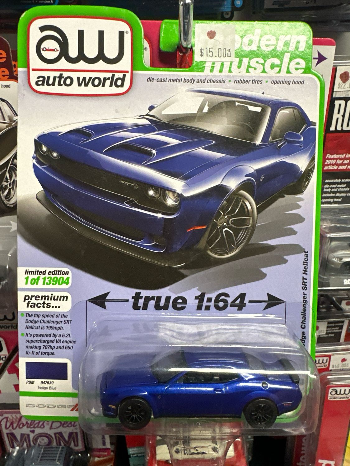 2019 Dodge Challenger SRT Hellcat Blue