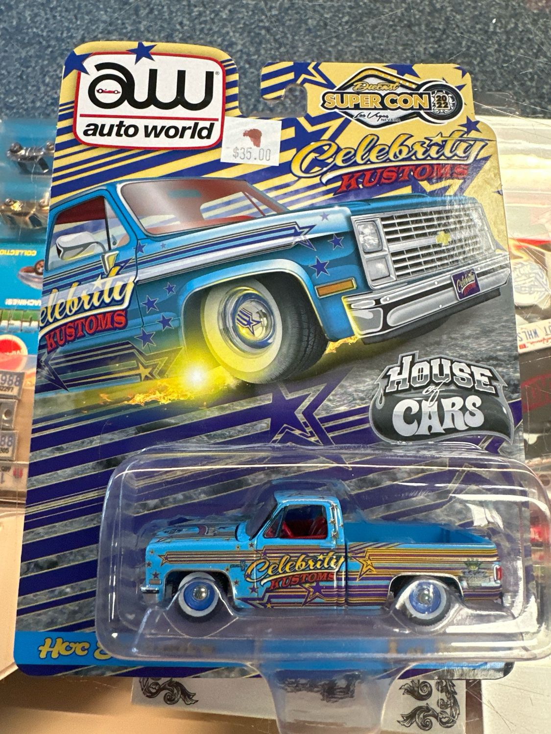 Supercon Celebrity Kustoms Blue