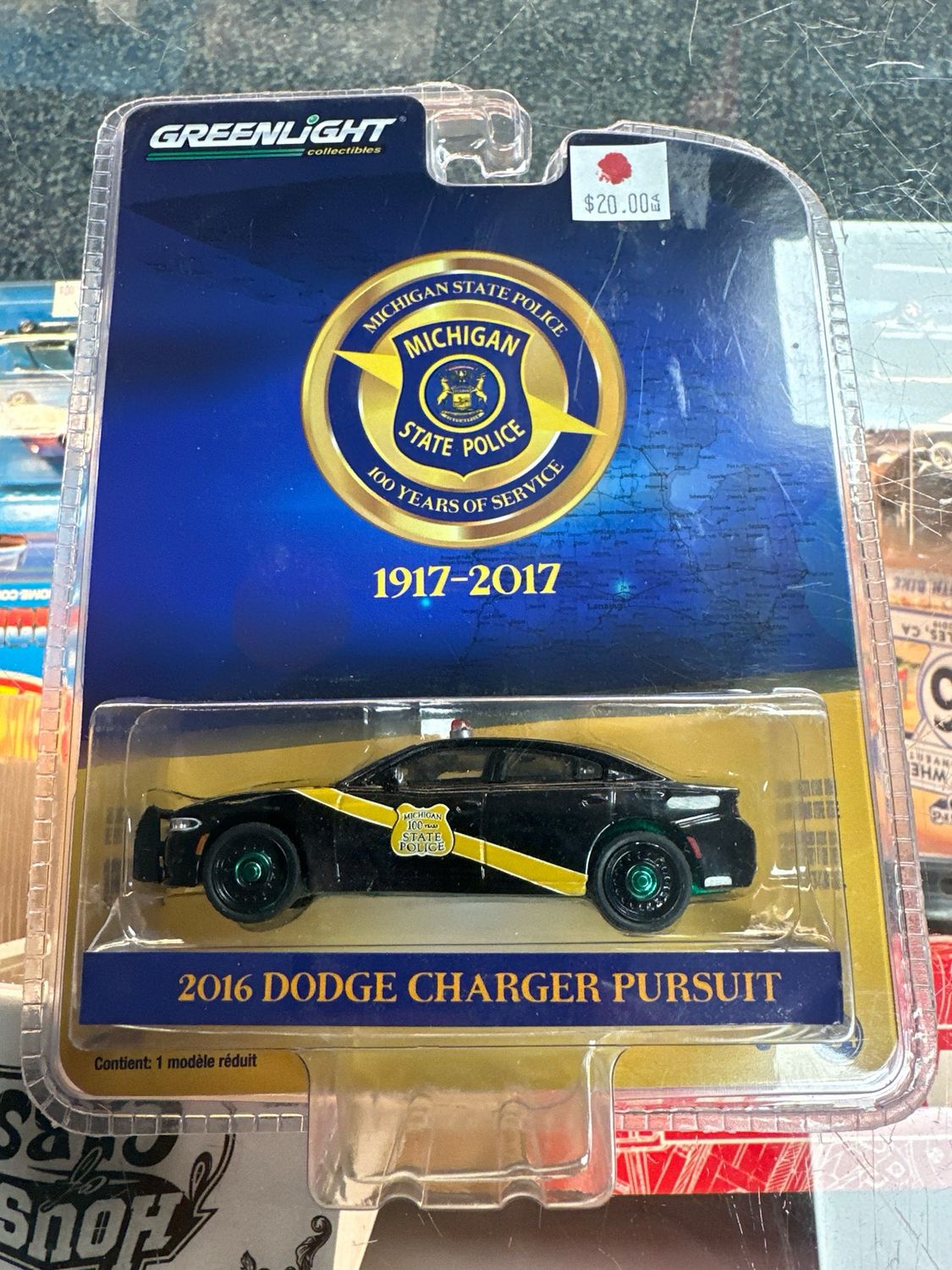 Michigan Police 16 Dodge Greenie