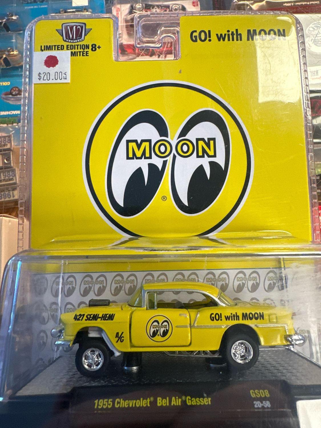 Mooneyes 55 Bel Air Gasser