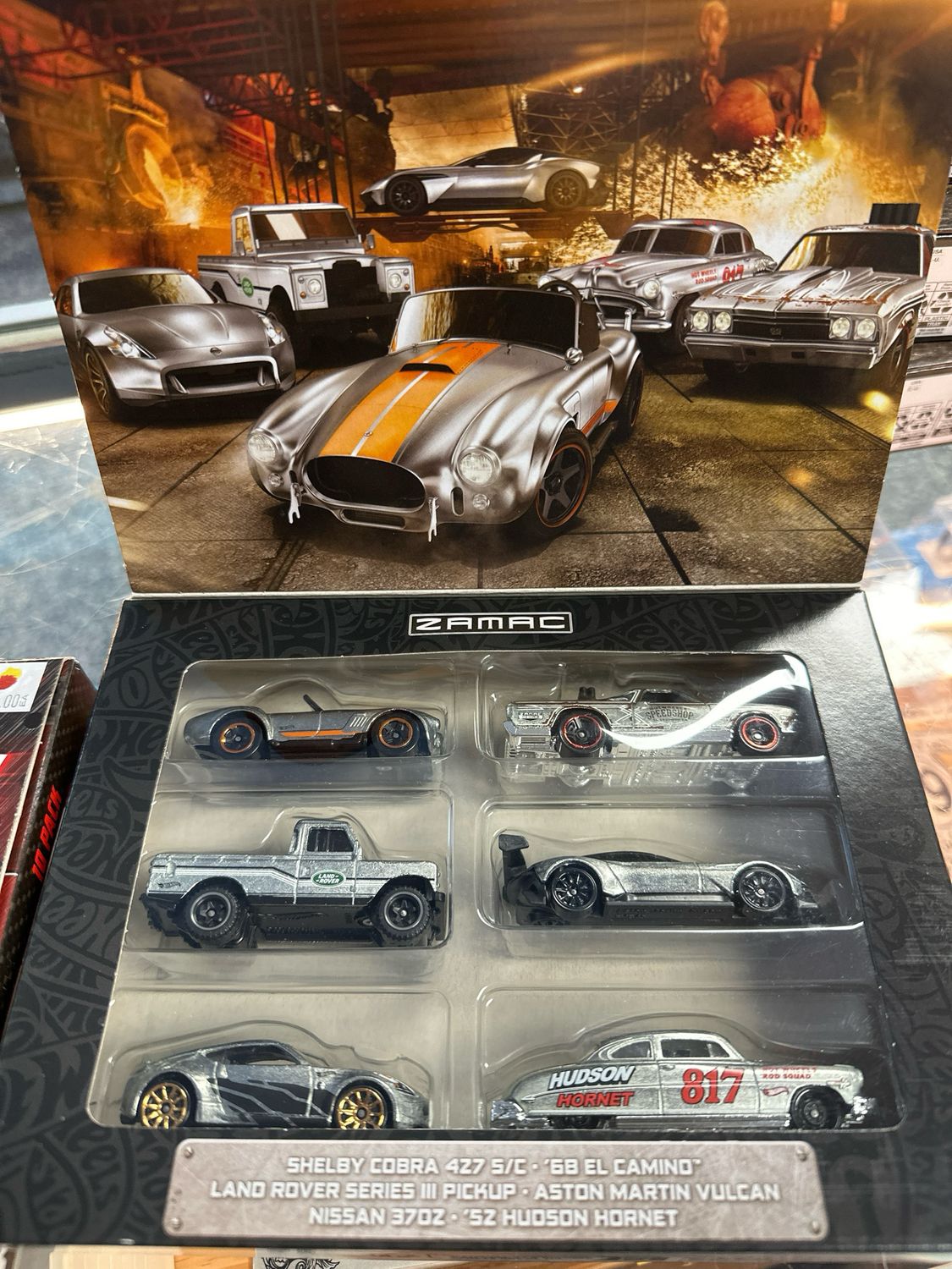 Hot Wheels Zamac 6 Cars