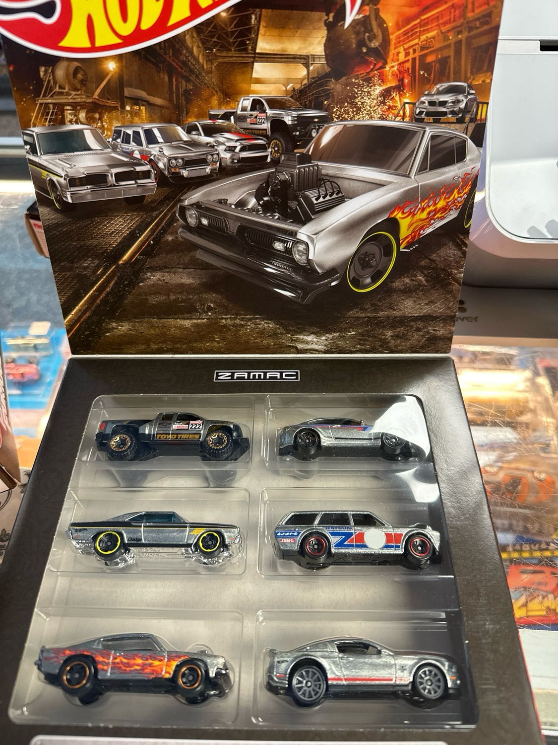Zamac 6 Car Set