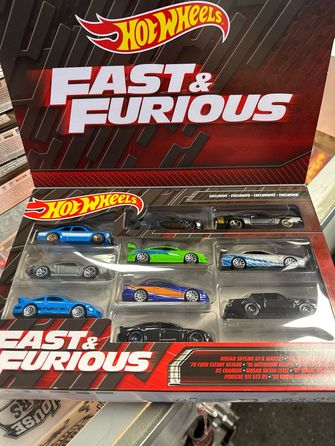 Fadt And Furious 10 Car Set