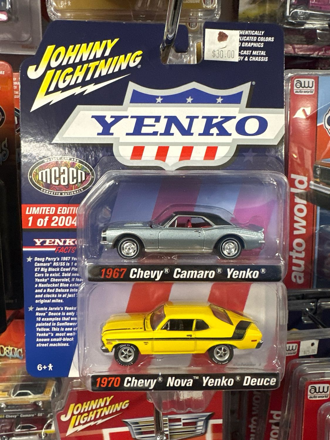 Yenko 2 Pack Camero/nova