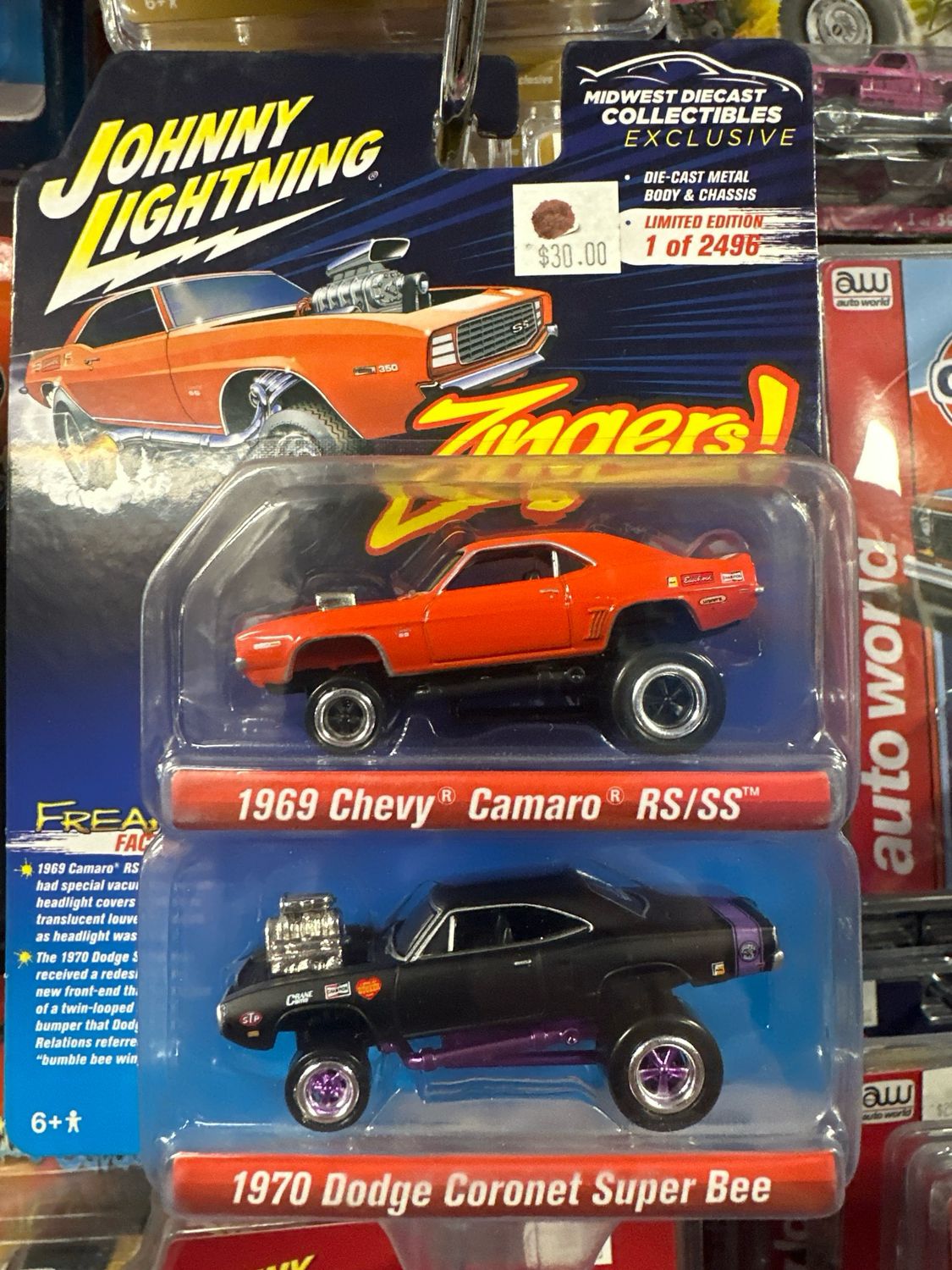 Zingers 2 Pack Camero/coronet