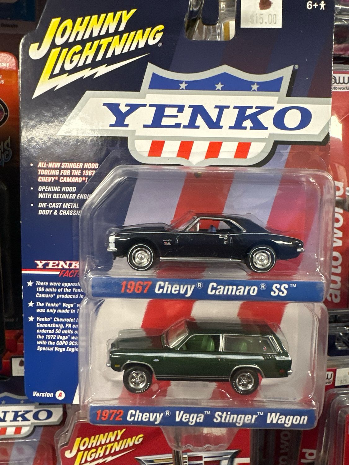 Yenko 2 Pack Vega Camero