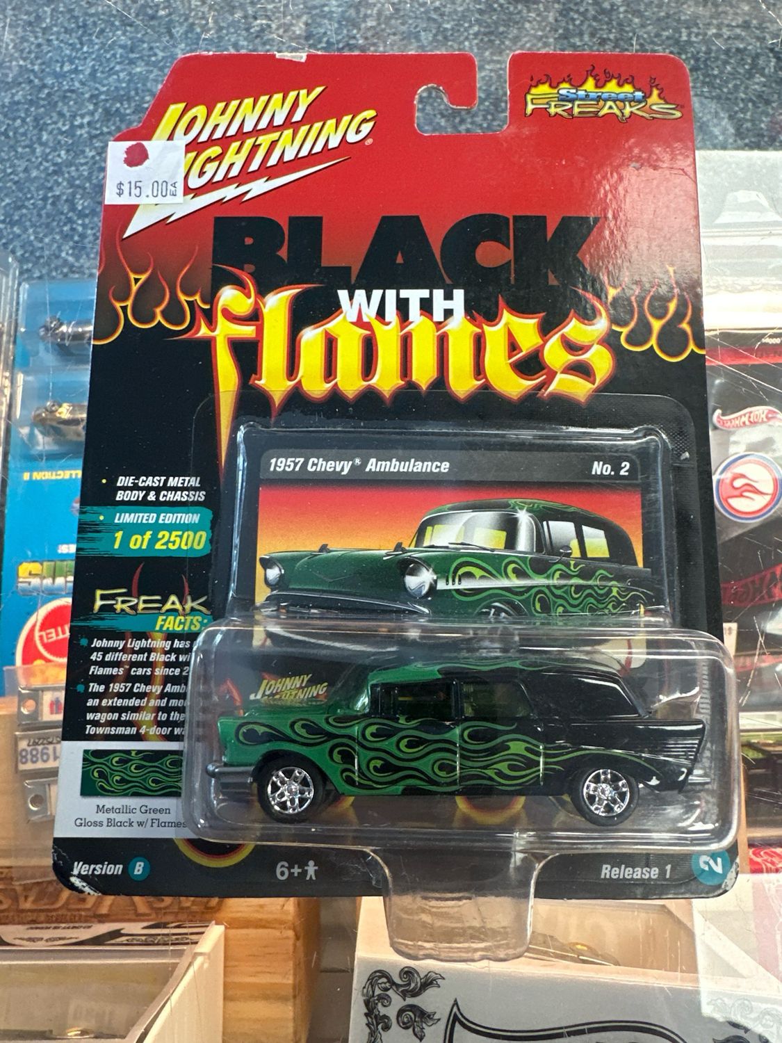 Black With Flames 57 Ambulance