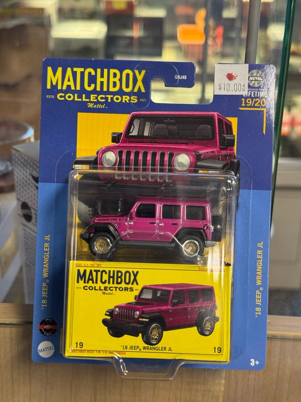MB Collectors 18 Jeep Wrangler JL