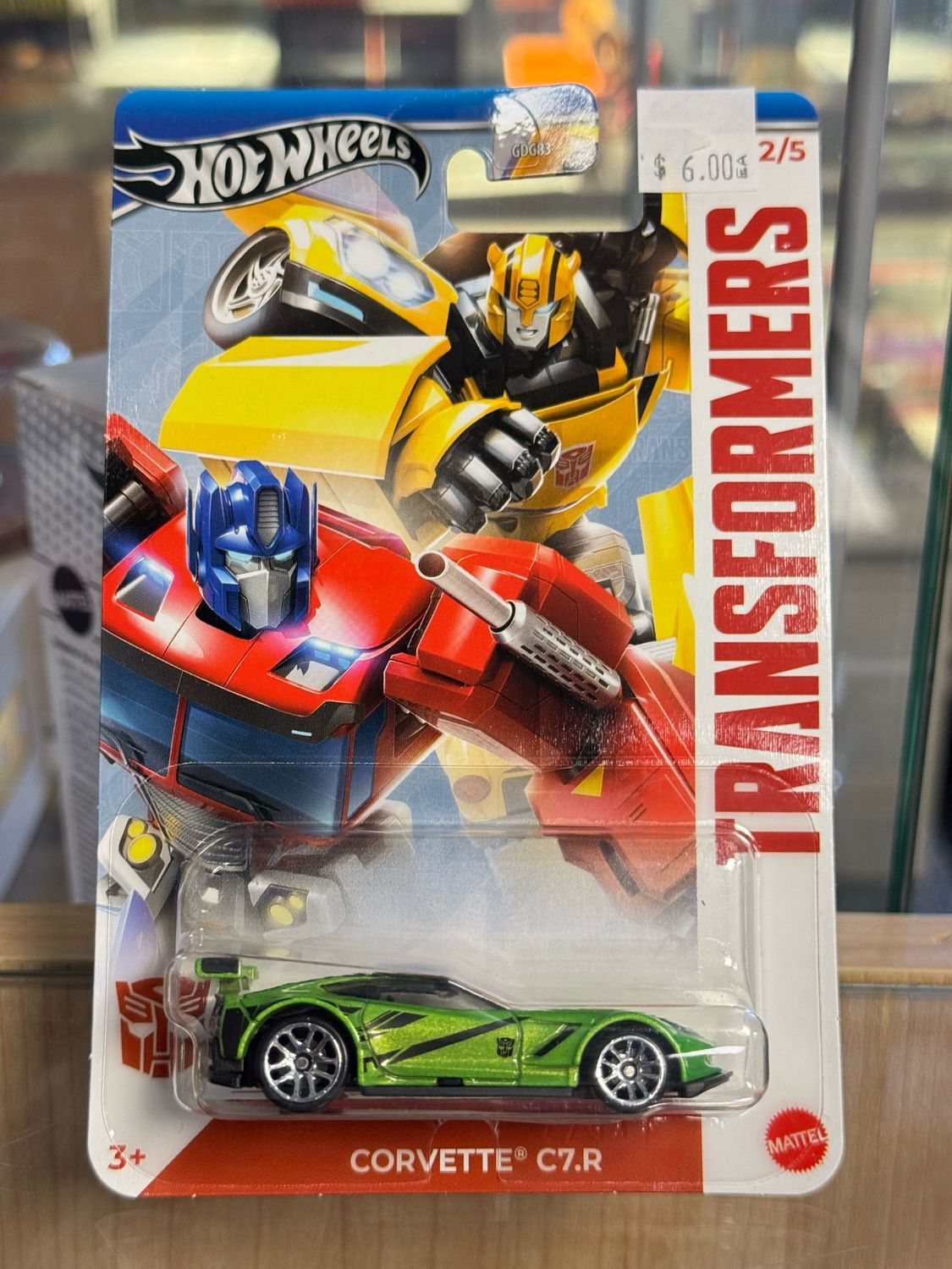 HW Transformers Corvette C7.R