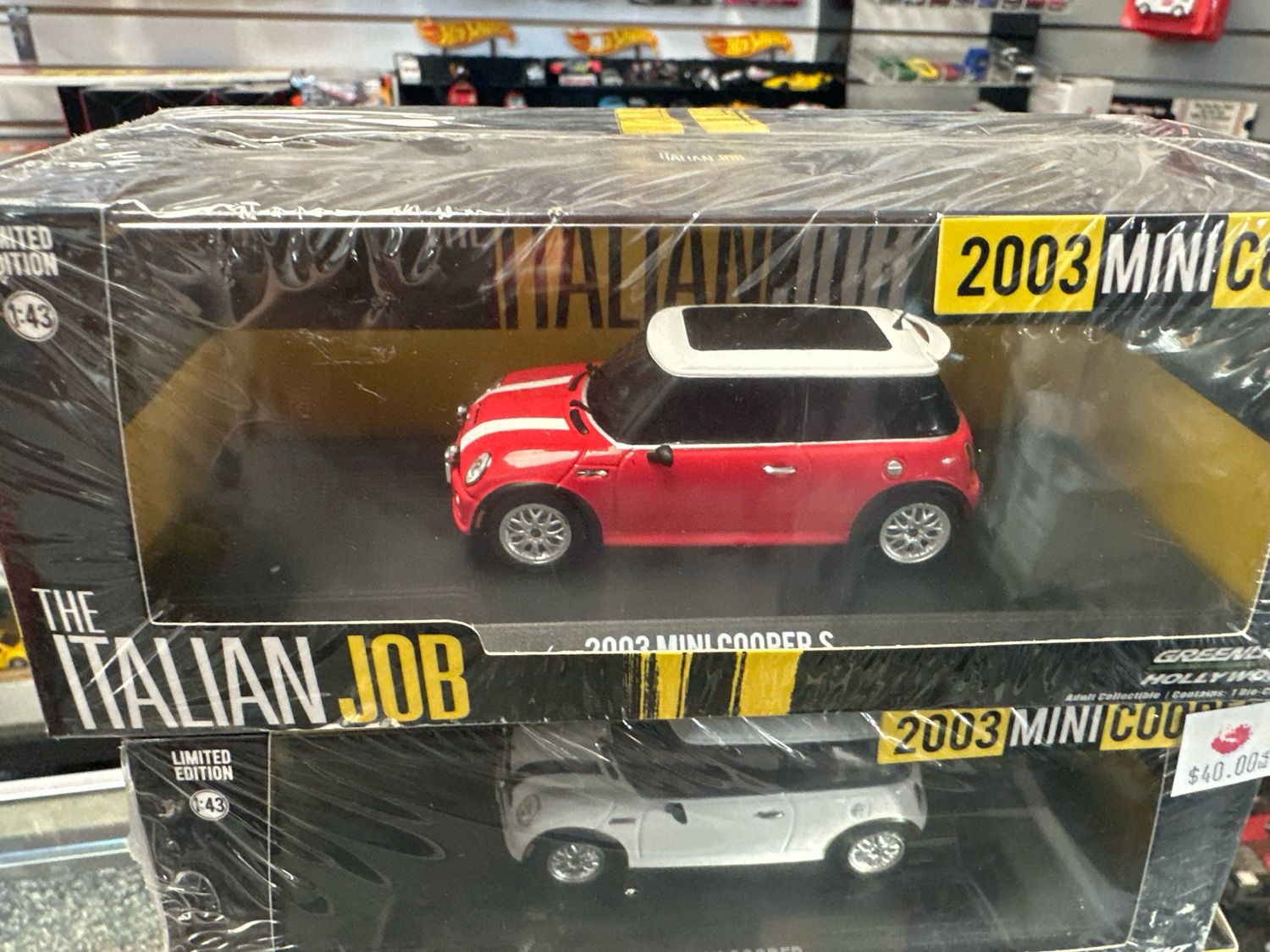 The Italian Job 2003 Mini Cooper Red