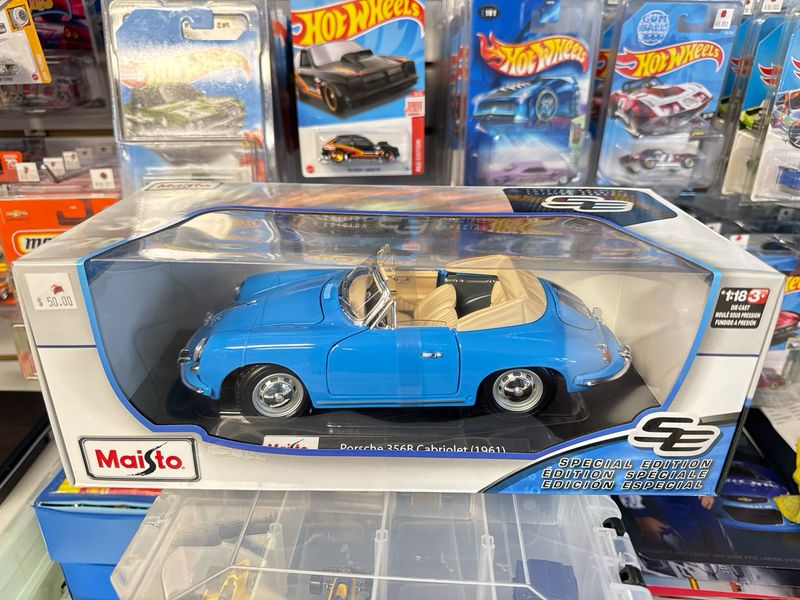 Porsche 356B Cabriolet 1961 BLUE