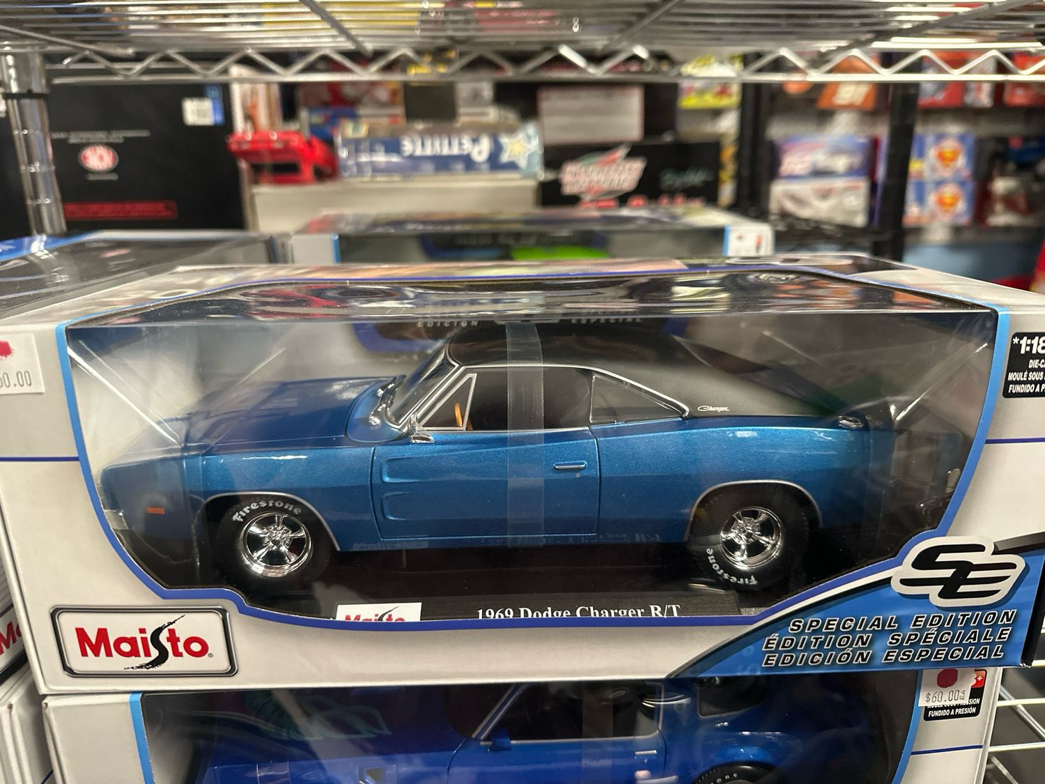 1969 Dodge Charger R\T BLUE 1\18
