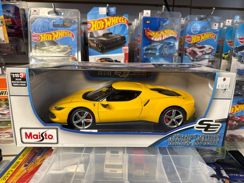 Ferrari 296 GTB YELLOW