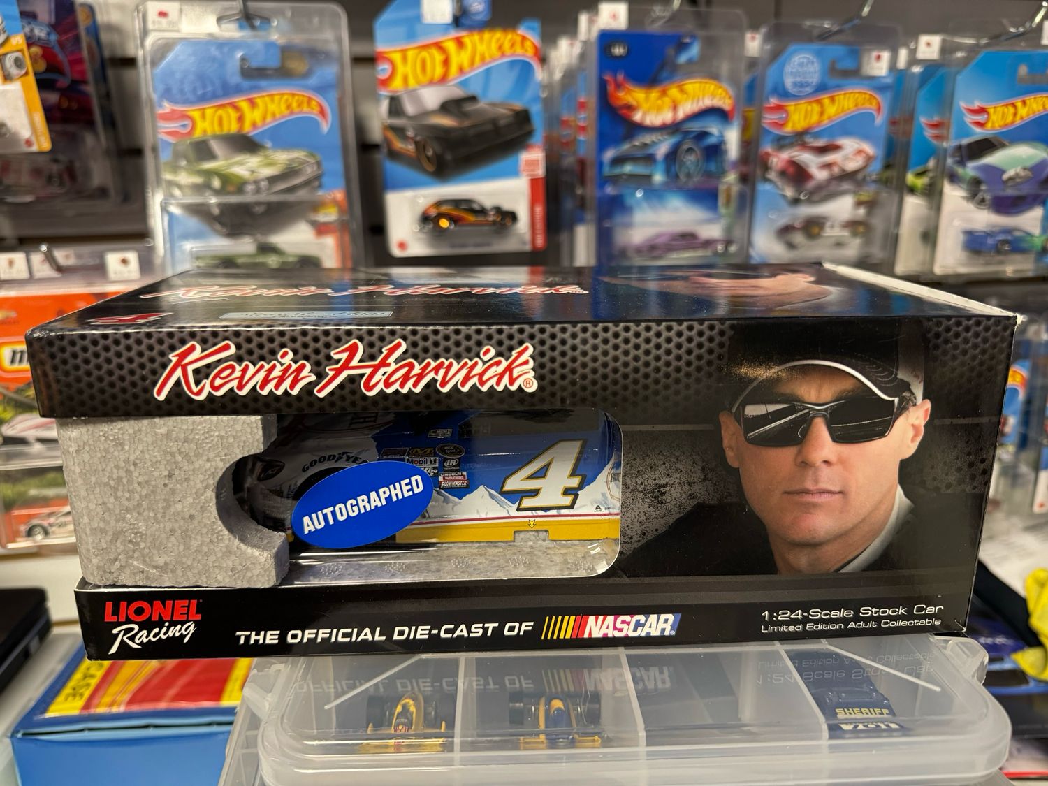 Kevin Harvick 1\24 Stock Car AUTOGRAPHED